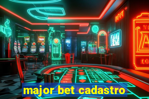 major bet cadastro